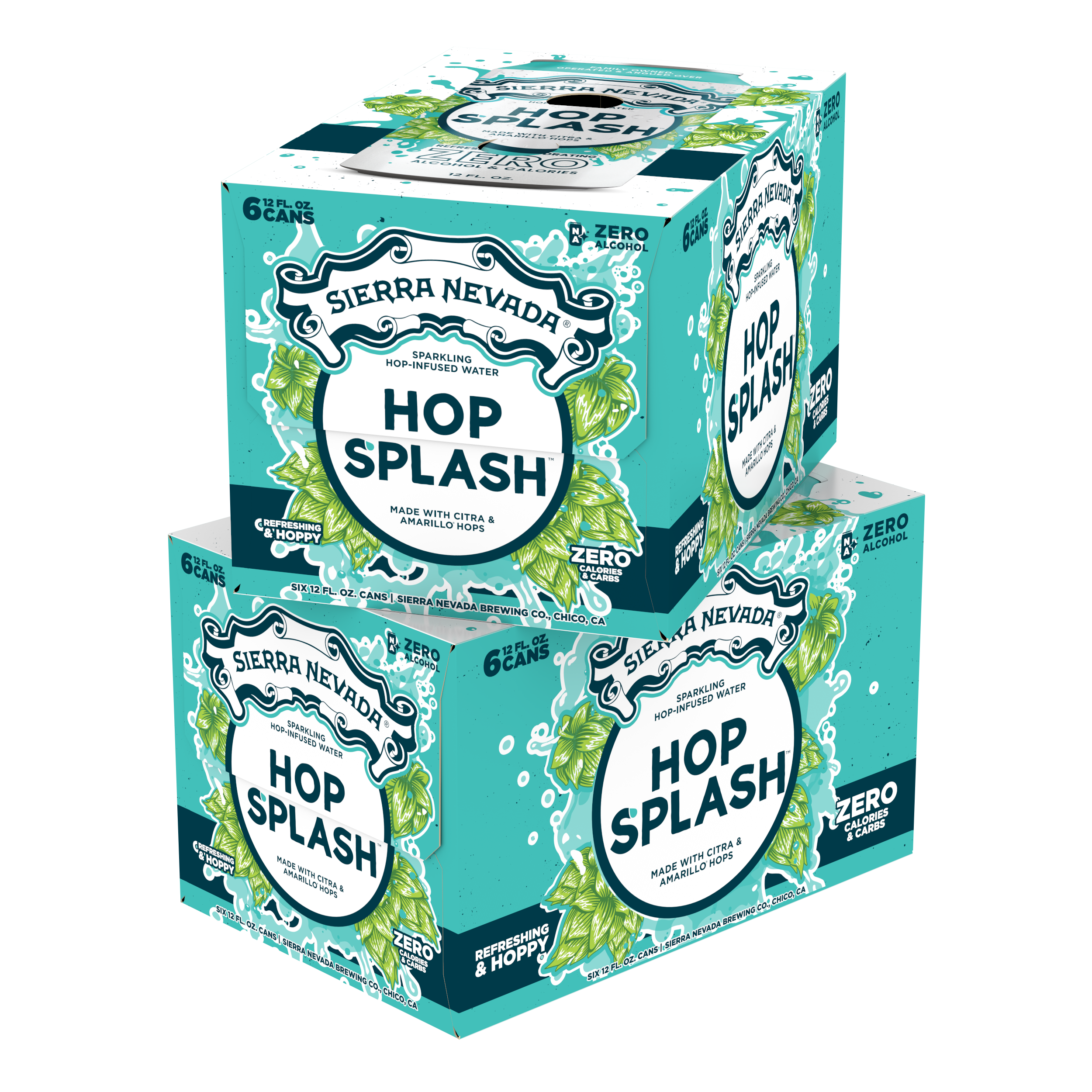 12 pack of Sierra Nevada Hop Splash