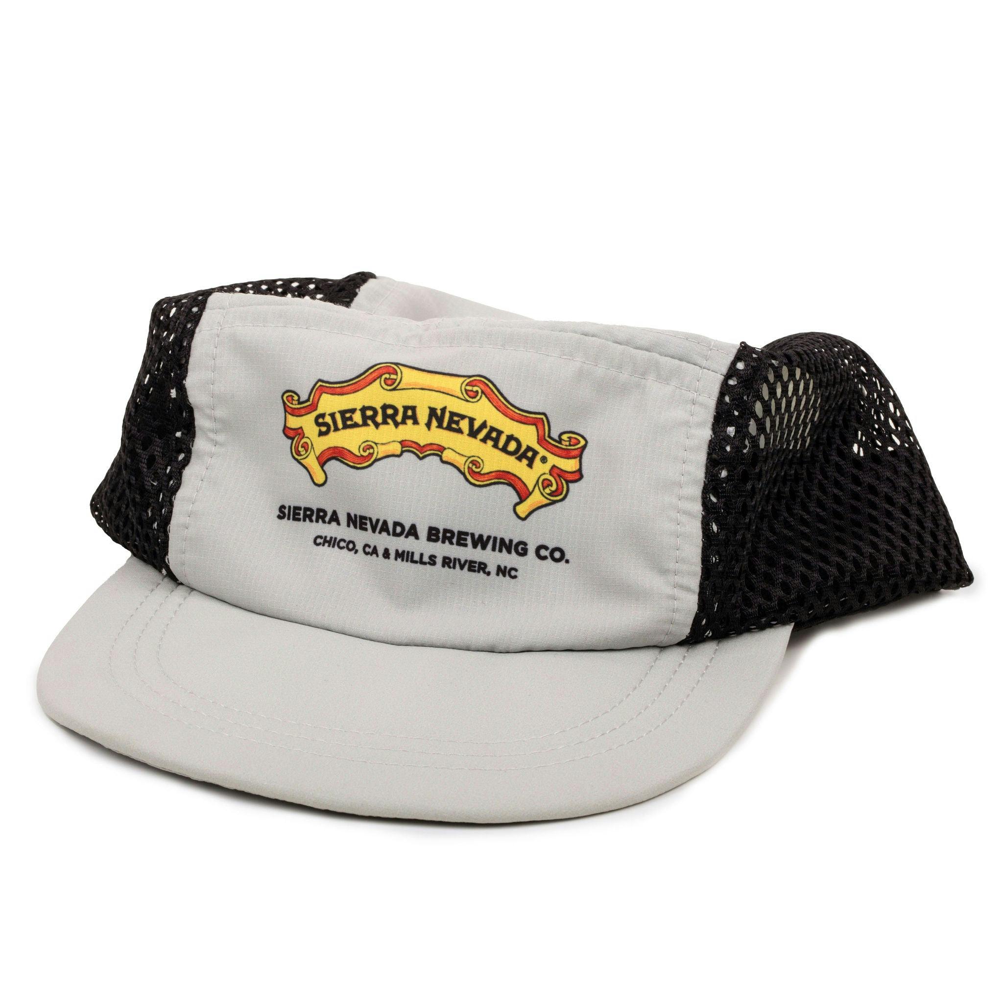 Sierra Nevada Brewing Co. Camper Hat - front view showing the packable feature of the hat and how it can be collapsed down