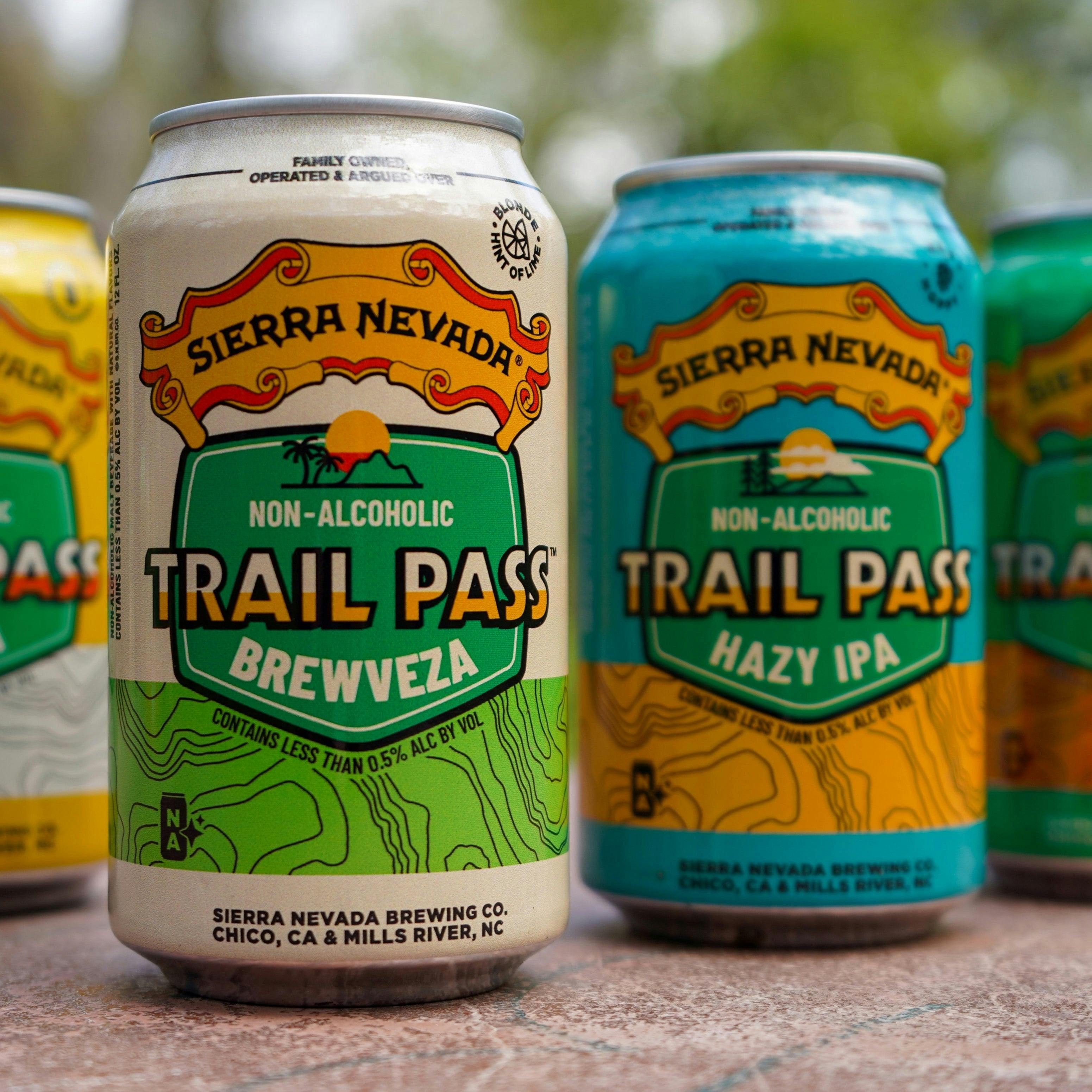 Sierra Nevada Brewing Co. individual cans of each of the 4 flavors included in the mixed pack