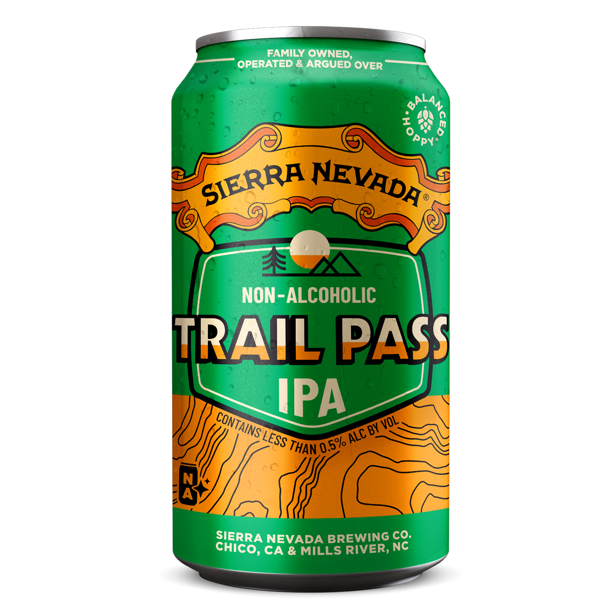 Sierra Nevada Brewing Co. Trail Pass IPA Non-Alcoholic Brew - 12oz Can
